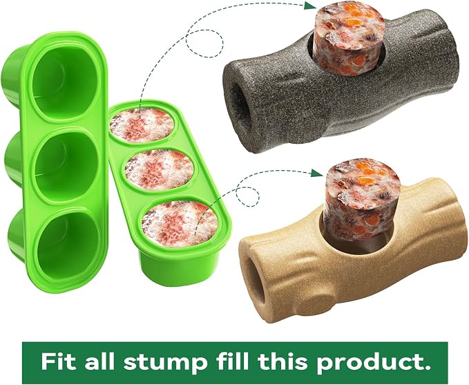 Dog Frozen Treat Toy Accessory(2PC Silicon Trays),This Accessory can be Matched with the Shape of the Stump/Without Stumps - Image 4