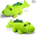Interactive Cat Toys for Indoor Cats – Auto Moving Alligator with 360° Random Movement & Tail Wagging, Rechargeable Cat Exercise Toy with Catnip, Self-Play Fun for Bored Adult Cats-Set by ZelingHTL