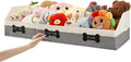 Qozary Large Dog Toy Basket with Diy Tag - Collapsible Dog Toy Bin, Fabric Personalized Dog Toy Box, Trapezoid Dog Toy Storage and Organizer for Pet Supplies by Qozary