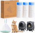 Replaced Trash Bags-3 Rolls, 60 Packs FEELNEEDY Cat Litter Box Waste Bag for S20-A Automatic Self-Cleaning Cat Litter Box by FEELNEEDY