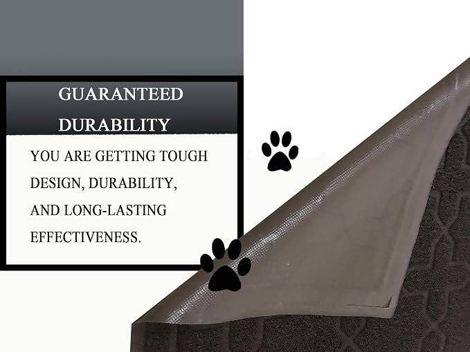 Cat Litter Mat Traps Litter from Litter Box XL Size 47"X36" Durable Trapping Rug, Non-Slip and Waterproof, Easy to Clean - Image 5