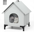 Large Cat House for Outside&Indoor,Insulated and Weatherproof,Foldable Cats Shelter, Bigger Cat House, Selfwarming Cat Shelter Large Cave Bed for Winter,Garden(22 x 22 x 26 inch,XL,Normal) by Unknown