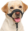 BARKLESS Soft Dog Head Collar, Patented Padded No Pull Head Halter, Training Nose Leash with Safety Link for Medium Large Dogs, Adjustable Muzzle Leash, Easy Control for Walking(Black, XL) by Barkless