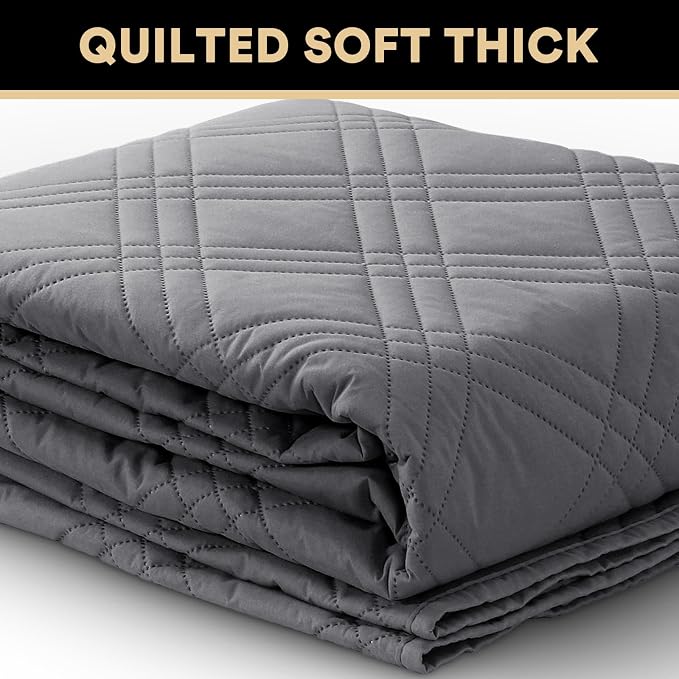 PrinceDeco Waterproof Couch Covers for Pets Thick Dog Blanket 40x48 Inch Non-Slip Pet Bed Cover Protect Furniture Couch Sofa Car Outdoor for Puppy Cat Kids,Grey - Image 5