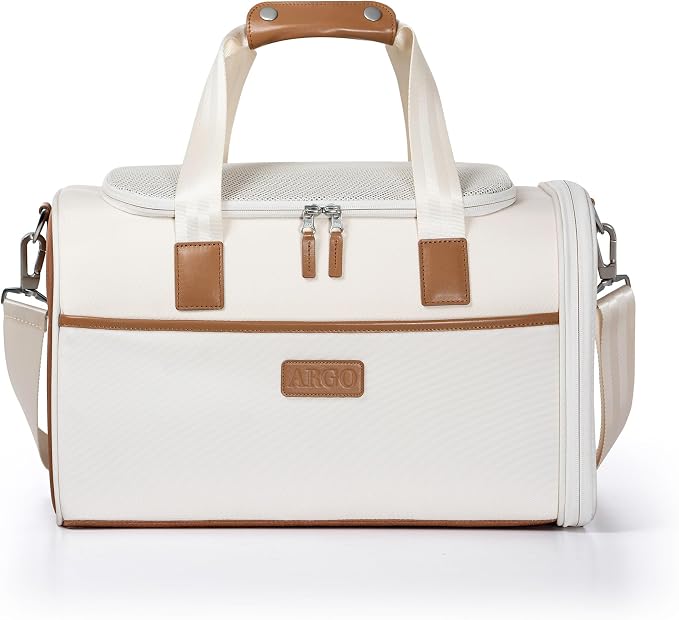 Traveler's Choice Argo Pawsport to Adventure Pet Carrier, Tan - Image 2