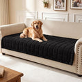 Smiry Couch Cover for Dogs, Non Slip Fuzzy Pet Sofa Covers Washable | Sofa Slipcovers for 3 Cushion Couch, Soft Thick Furniture Protector for Cats Dogs, Against Fur, Dirt, Scratch (35.4"x70.9") by Smiry