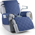 TAOCOCO 100% Waterproof Recliner Chair Covers, Non Slip Recliner Covers for Recliner Chair with Pocket, Washable Reclining Chair Cover Furniture Protector for Kids,Dogs(22'', Ocean Blue) by TAOCOCO