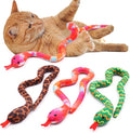CiyvoLyeen Plush Snake Catnip Toys for Indoor Cats 3 Pack | Interactive Snake Cat Chew Kicker Toys, Boredom Relief, Soft Durable Plush with Catnip, Funny Gift for Cat Lovers & Kitten by CiyvoLyeen