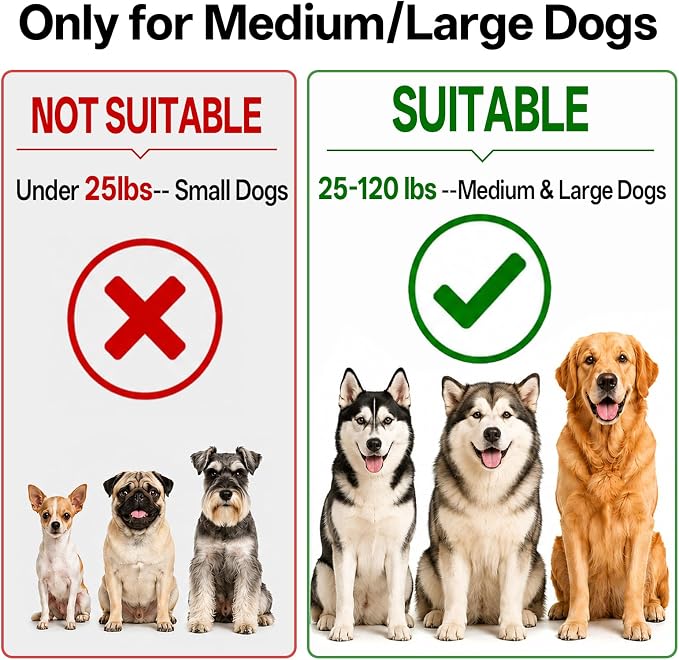 Hands Free Dog Leash, 240LB Heavy Duty Retractable with Fanny Pack | Adjustable Waist Belt, Dog Leash for Walking Running Jogging Hiking Biking Training for Medium,Large 25-120LBS(Not for＜25LBS) - Image 3