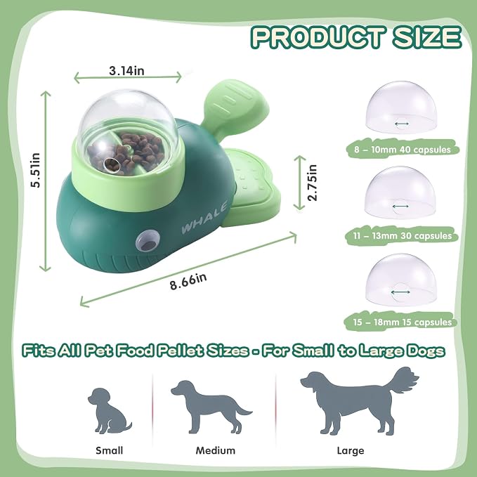 Interactive Dog Toys & Cat Toys for Indoor Cats, Dog Puzzle Toy Slow Feeder Bowl, Puppy Enrichment Toys, Interactive Cat Toys, Dog Feeder Puzzle Toy for Smart Dogs to Keep Them Busy - Image 3