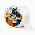 2.5" x20' Furniture Protector for Cats, Cat Scratch Deterrent Tape for Couch & Sofa, Clear Anti Scratch Furniture Protection, Protect Carpet, Door & Wall, Residue-Free by Unknown