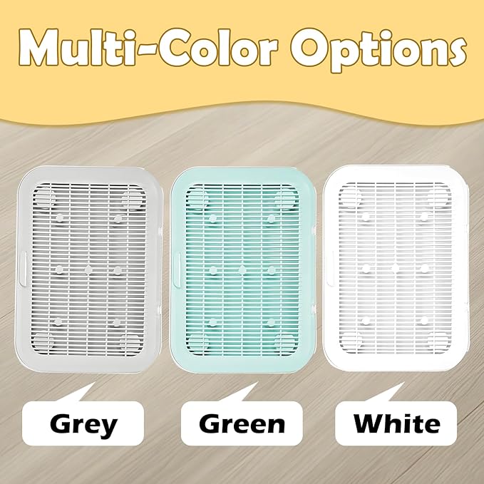 Cat Litter Mat Litter Box Mat with a Flip-top Lid,Extra Large Double-Layer Trapping Mats for Kitty,XL Cat Trapping Pad with Non-Slip Base,Durable,Waterproof,Washable,Easy to Clean (Grey) - Image 6