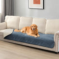 Ameritex Sofa Cover Waterproof for Seats Couch Cover for Dogs Pet Couch Cover Velvet for Chair Loveseat Sofa Machine Washable (Blue, 30x80 Inch) by Ameritex