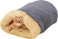 4 in 1 Self Warming Burrow Cat Bed Hideway Sleeping Cuddle Cave | Keep Warming, Machine Washable, Easy to Clean, Soft & Comfortable, Pet Beds fo Cats & Dogs, Cozy Privacy Nook by GOOPAWS