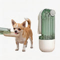 Portable Dog Water Bottle with Food Container, 2-in-1 Pet Water Dispenser & Travel Bowl, Leak-Proof Puppy Water Bottle for Small Dogs & Cats, Perfect for Walking, Hiking, Dog Mom Gifts（Green by Unknown