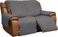Easy-Going Reversible Couch Cover for 2 Seat Recliner Sofa, Gray/Light Gray | Sofa Slipcover For Dogs, Sofa Cover For Loveseat Recliner, Furniture Protector Mat, Pet Friendly by Easy-Going
