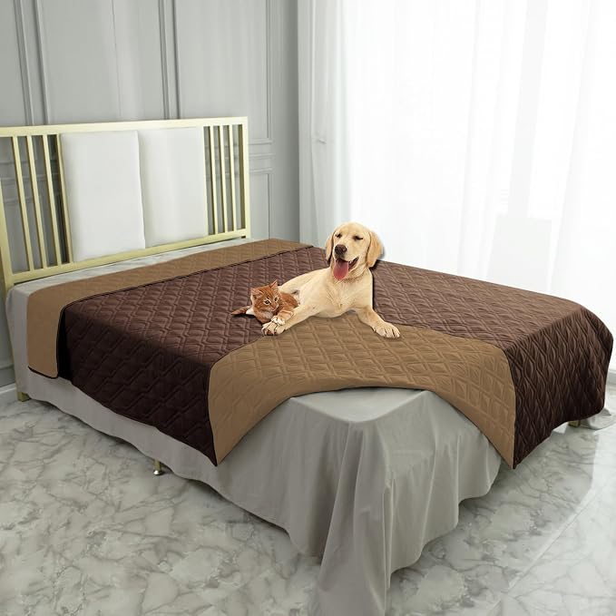 Ameritex Waterproof Dog Bed Cover Pet Blanket for Furniture Bed Couch Sofa Reversible - Image 9