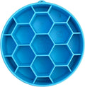 SodaPup Honeycomb Enrichment Bowl – Durable Enrichment Feeder Made in USA from Non-Toxic, Pet-Safe, Food Safe Material for Mental Stimulation, Slowing Down Eating, Healthy Digestion, & More by SodaPup