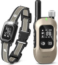 2-in-1 Dog Bark & Shock Collar with Remote, 4500FT Training Range | Combines Bark Control & Training Modes, IPX8 Waterproof, LED Light, Rechargeable, Fits 10-100lbs Small, Medium & Large Dogs by FollowDeluPettoGetSurprise%EF%BC%81