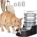 RIZZARI 5L Filtered Cat Water Dispenser: Fresh Water for Indoor Cats | 5L Long-Lasting Water Supply/Cleaner Drinking Experience/Filtered Fresh Water/Compact Design For Indoor Spaces by RIZZARI