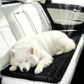 Non-Slip Dog Car Seat Cover for Back Seat, Washable Dog Bed for Car | Black Flannel Pet Bed Mat, Waterproof Bottom, Seat Protector for Cars, Fits Backseat Extenders&Hard Bottom Dog Car Seat Cover by ZHAOGIEBOND