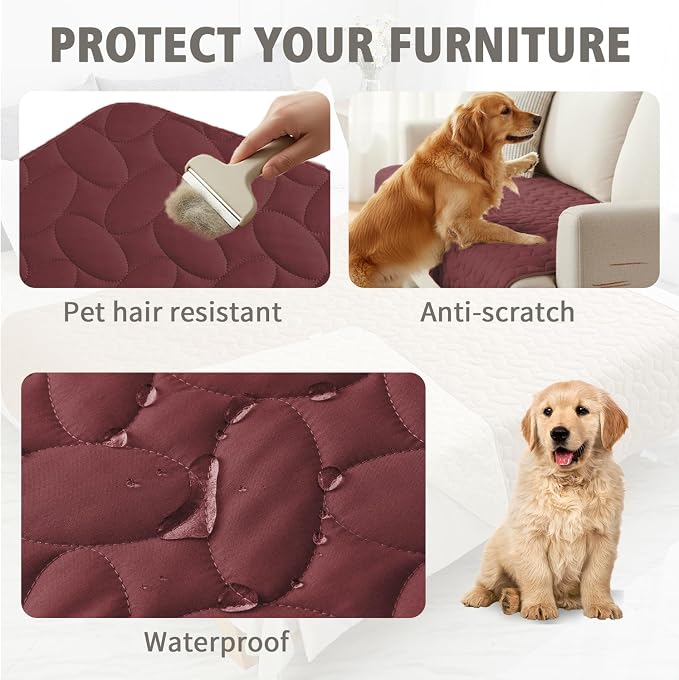 Ameritex Pet Bed Cover Dog Bed Blanket for Sofa and Furniture Waterproof New Pattern Design - Image 2