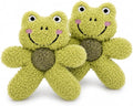 Cat Toys with Catnip Kitten Chew Bite Supplies Boredom Relief Fluffy Kitty Teeth Cleaning Chewing Cat Lovers Interactive Plush Gift (Frog&Frog) by Gavpepy