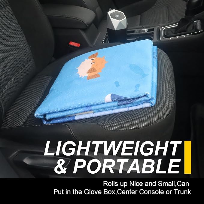 Back Seat Cover for Car Trucks Van SUV Jeep,Waterproof Rear Bench Towel Seat Covers for Dogs and Kids,Automotive Backseat Protector (Seaworld) - Image 8
