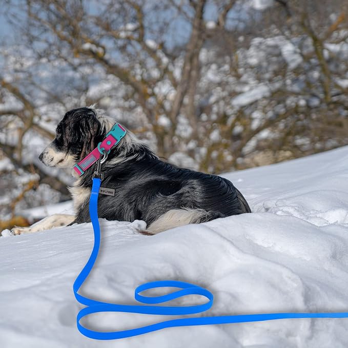 Wolfone Waterproof Dog Leash 20FT Long Line Recall Training Lead | Long Dog Lead PVC coated waterproof leash with easy clean surface strong training rope for recall hiking and beach trips - Image 3