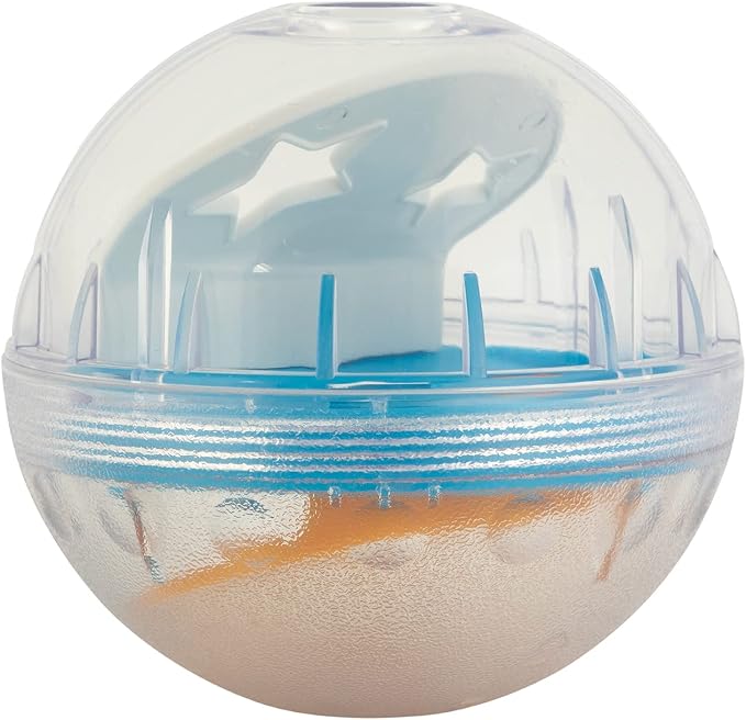 Pet Zone IQ Treat Ball, Interactive Dog Dispenser Toy, 4 Inch Slow Feeder | Mental stimulation for pups, fill with snacks to extend eating time and keep them busy, engaged and entertained at home daily - Image 8