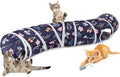 Glittme S-Shape Cat Tunnel, Foldable Cat Tunnels for Indoor Cats | Interactive Bunny Tunnel And Cat Tubes With Crinkle Sounds. Ideal For Kittens, Ferrets And Small Pets To Hide, Play Or Rest by Glittme