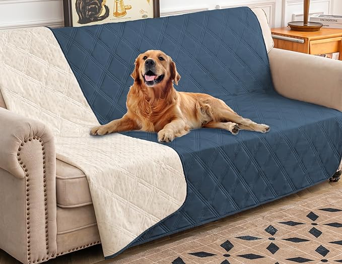 Ameritex Waterproof Dog Bed Cover Pet Blanket with Anti-Slip Back for Furniture Bed Couch Sofa by Ameritex