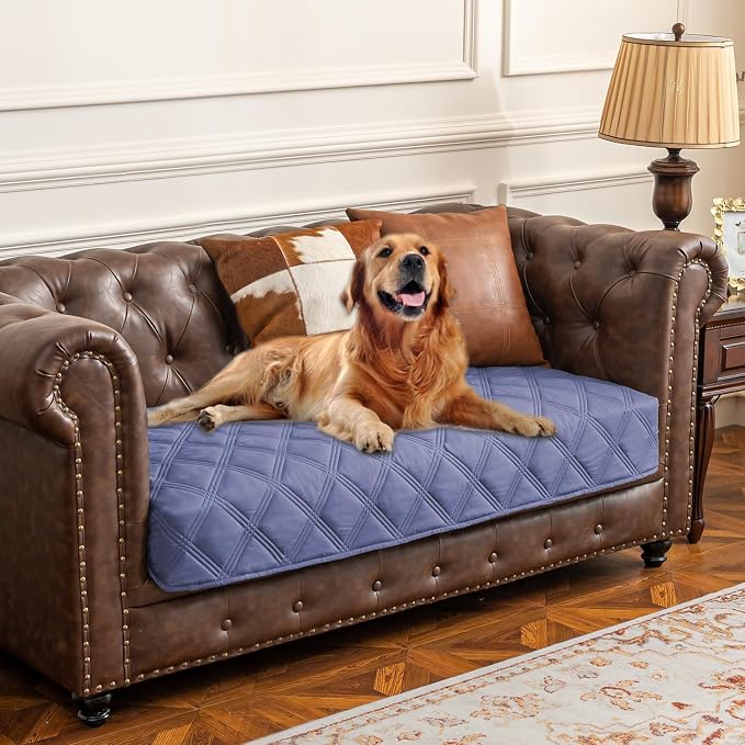Ameritex Waterproof Dog Bed Cover Pet Blanket with Anti-Slip Back for Furniture Bed Couch Sofa by Ameritex