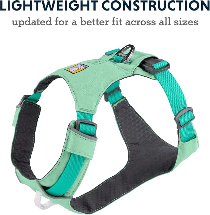 Ruffwear, Hi & Light, Everyday Lightweight Dog Harness, Trail Running, Walking, Hiking, All-Day Wear, Alpenglow Pink, Small - Image 3