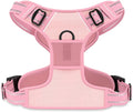 Rnivvi No Pull Dog Harness, Cute Reflective Small Sized Puppy Kitten Harness, Adjustable Soft Padded Vest for Small Dogs, Cats, Heavy Duty Pet Vest with Easy Control Handle for Walking, Pink by Rnivvi