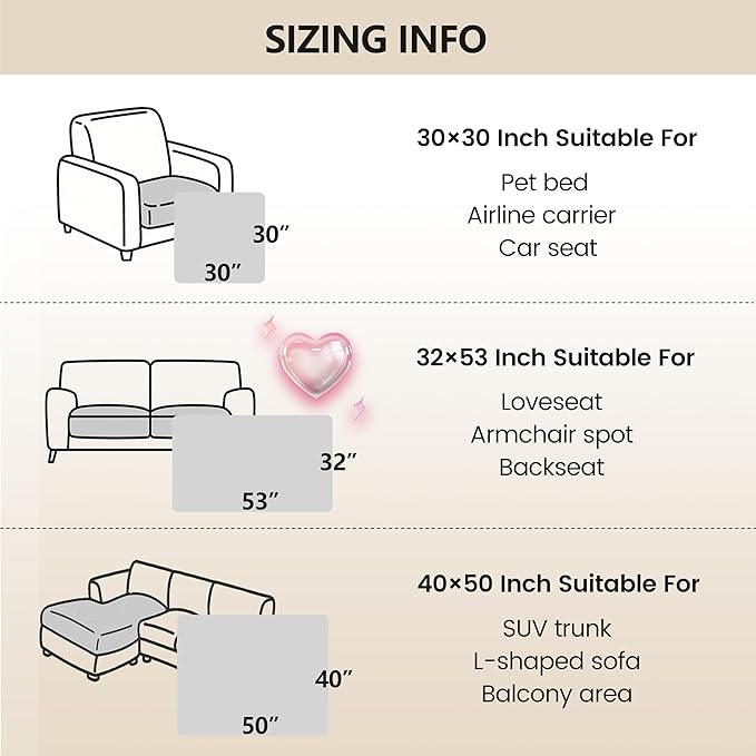 gogobunny 100% Double-Sided Waterproof Dog Bed Cover Pet Blanket Sofa Couch Furniture Protector for Puppy Large Dog Cat, Reversible (32x53 Inch (Pack of 1), Dark Chocolate/Light Chocolate) - Image 7
