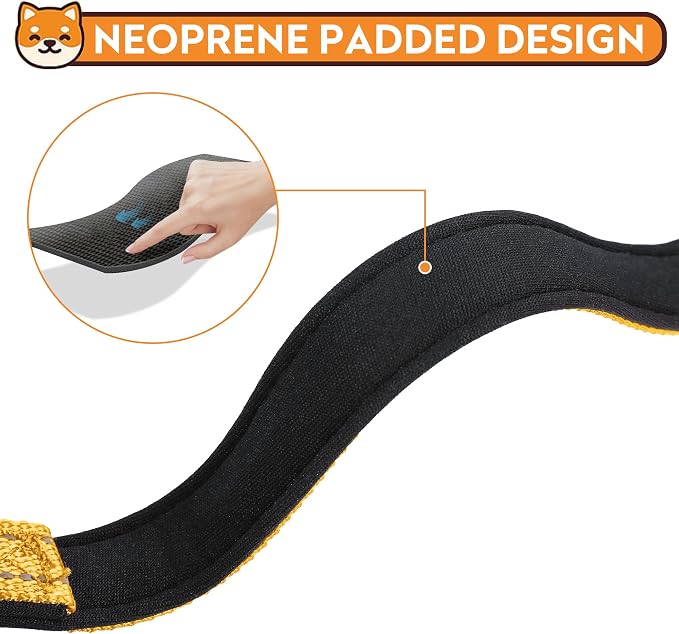 Reflective Dog Collar, Adjustable Soft Neoprene Padded Nylon Pet Collars with Buckle for Small Dogs, Yellow,S | Breathable Nylon for Small Dogs,Tear-Resistant Webbing,Chafe‑Free on Walks and Hikes,Metal D-Ring,Night Safety - Image 4