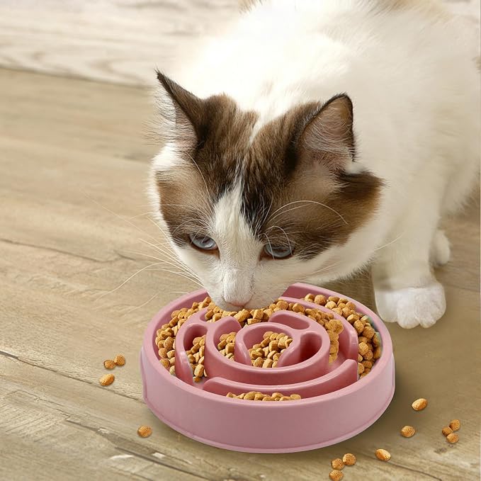 Slow Feeder Dog Bowls, Puzzle Dog Bowl with Anti-Slip, Slow Feeder & Non-Slip Design, Boredom and Anxiety Reducer, Suitable for All Breed Dogs and Cat - Image 6