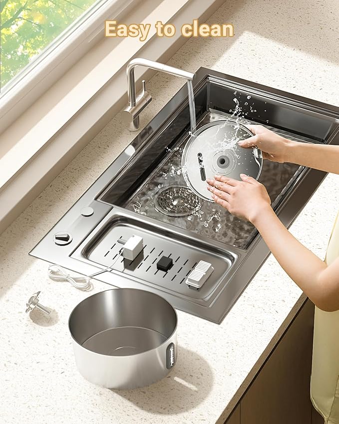 Stainless Steel Cat Water Fountain - 108oz/3.2l Metal Pet Water Bowl Dispenser with Quiet Pump - Automatic Water Fountains for Dog/Cats Drinking - Pets Waterer Indoor with Replacement Filters - Image 4