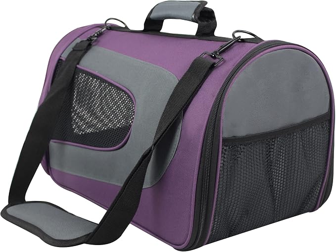 EliteField Deluxe Soft Pet Carrier for Cats and Dogs (3-Year Warranty) | Airline Approved, Waterproof, Plush Bed, Built-In Leash, Adjustable Shoulder Strap, Foldable - Image 2