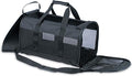 Petmate Soft-Sided Kennel Cab Pet Carrier, Black | For Dogs and Cats Up to 15 Pounds by Petmate