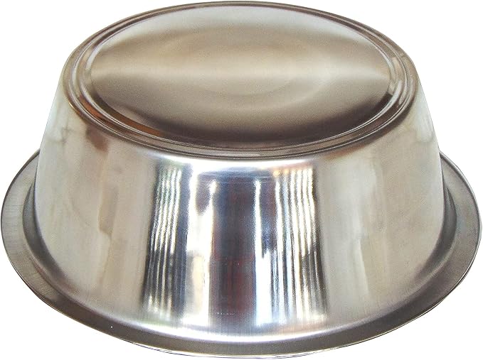 HB 2.5 Cups Stainless Steel Dog and Cat Bowls Small - 6.2" Diameter | fits Raised Pet Feeders with Opening 5.4"- 5.8" (2-Pack) - Image 6