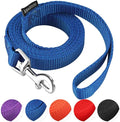 AMAGOOD 6 FT Puppy/Dog Leashes, Strong Traditional Style Leash with Easy to Use Collar Hook,Dog Lead Great for Small and Medium and Large (Blue,5/8" x 6 Feet) by DOGLEASH