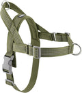 No Pull Dog Harness with Handle, Adjustable Soft Mesh Padded Vest | Reflective Walking Harness with Front Clip for Small Medium Large Dogs, Quick Fit No Escape for Training, Ranger Green, XS by Fortheloveofpets