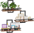 Sbosbo Floating Shelves for Wall Plant Shelf Indoor Wall Mounted Shelves | Wall Planters for Indoor Floating Plant Shelves for Bedroom, Living Room, Kitchen, Office, Bathroom Decor (3 Pack) by SBOSBO