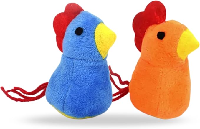 Catnip Cat Toy, 2 Pack Chicken Bird Interactive Chew Kicker Toys, cat Toys for Indoor Cats, Boredom Relief Kitten Exercise, Soft Durable for All Breed - Image 6