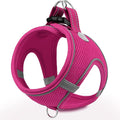 Joytale Step-in Dog Harness, Soft Breathable Mesh, Hot Pink XL | Adjustable Fit for Small Dogs, Easy Step-in with Secure Fastener, Even Chest Pressure, Reflective For Night Safety, Washable by Joytale