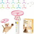 Cat Toy Launcher for Kitten Toys, Cat Toys Interactive, Automatic Cat Toy | Interactive Cat Toys for Indoor Cats, Cat Fetch Toy Launcher with 10 Discs, Cat Toys for Bored Indoor Adult Cats,Best Cat Toy by Unknown