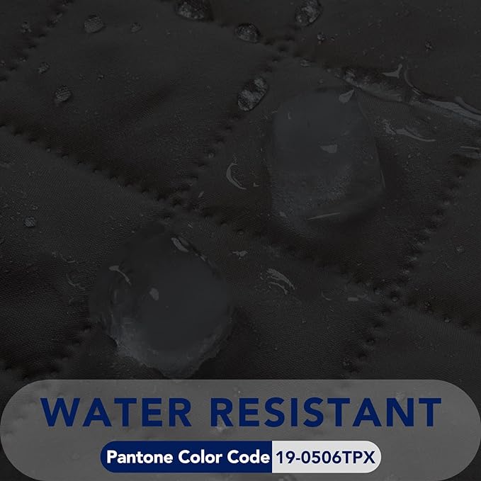 PureFit Reversible Chair Sofa Cover Dog Couch Covers for Sofa, 25.5 in | Black/Black, Water Resistant Couch Protector, Washable Pet Couch Cover with Non Slip and Elastic Straps For Kids - Image 4