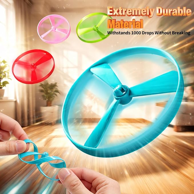 BABORUI Cat Toy Disc Launcher, Rechargeable Interactive Cat Fetch Toy Launcher with 8 Flying Discs, Flying Enrichment Toys for Indoor Bored Kittens & Adult Cats (Red-1) - Image 4